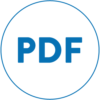 Lever je bestand aan als pdf