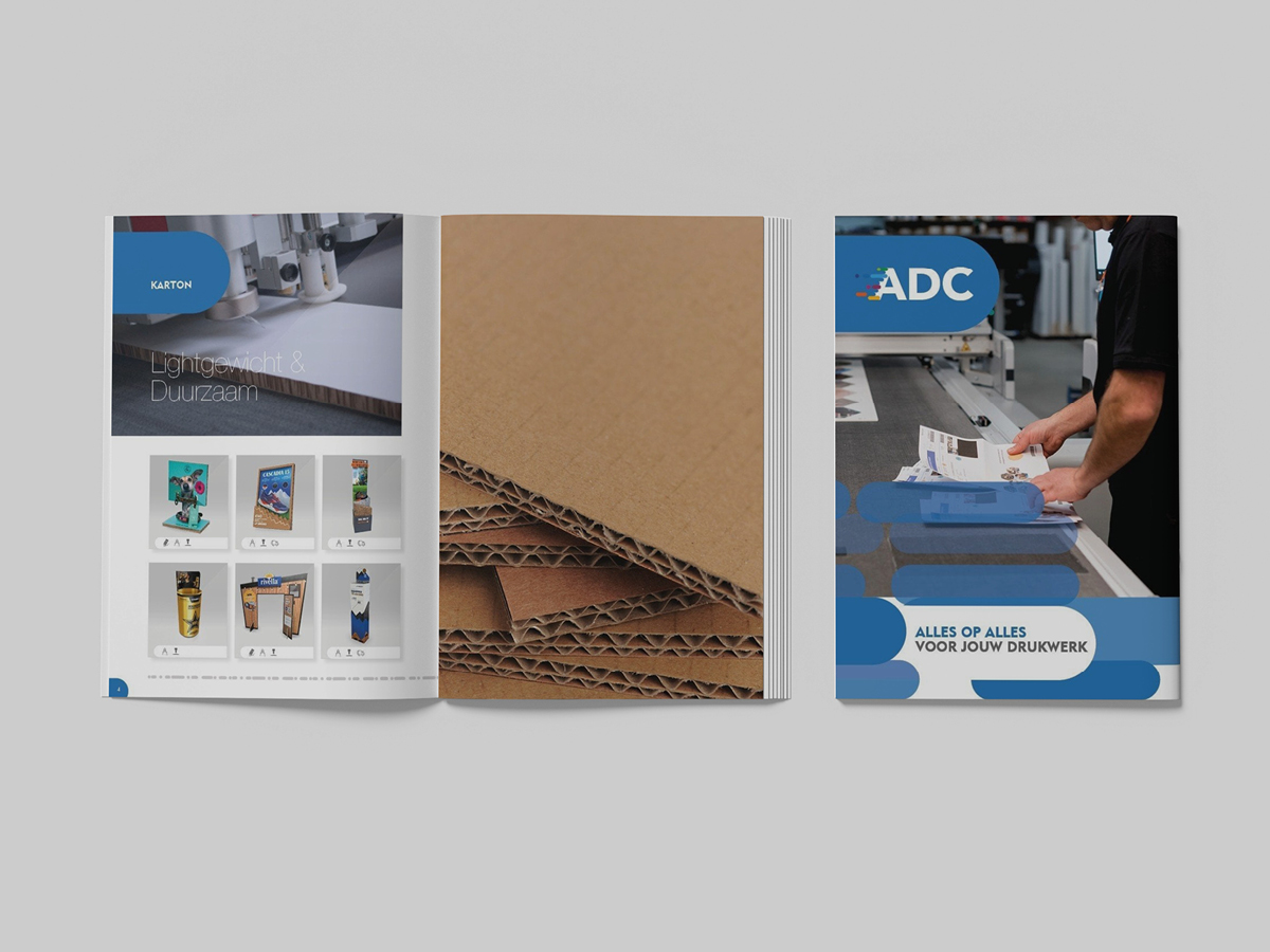 Brochures en magazines drukken